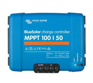 Victron BlueSolar (Non-Bluetooth) MPPT 100/50 (12/24V-50A) Solar Charge Controller