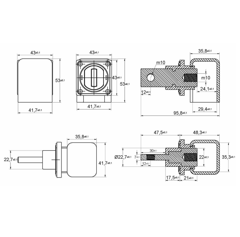 Battery Terminals with Covers