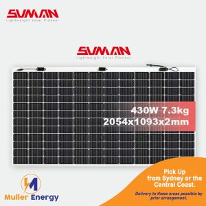 Sunman eArc 430W Flexible Solar Panel