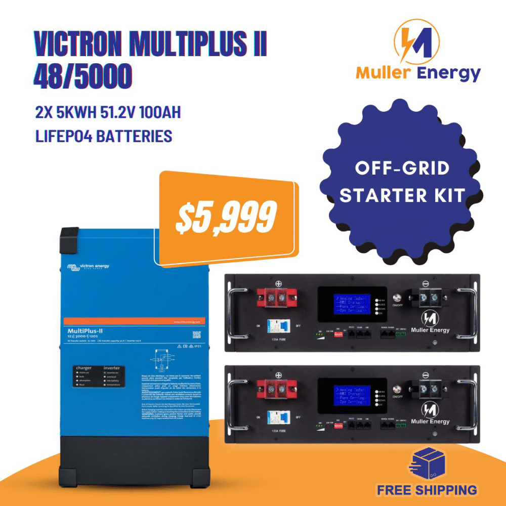 Victron Multiplus II 48V Off Grid Starter Kit