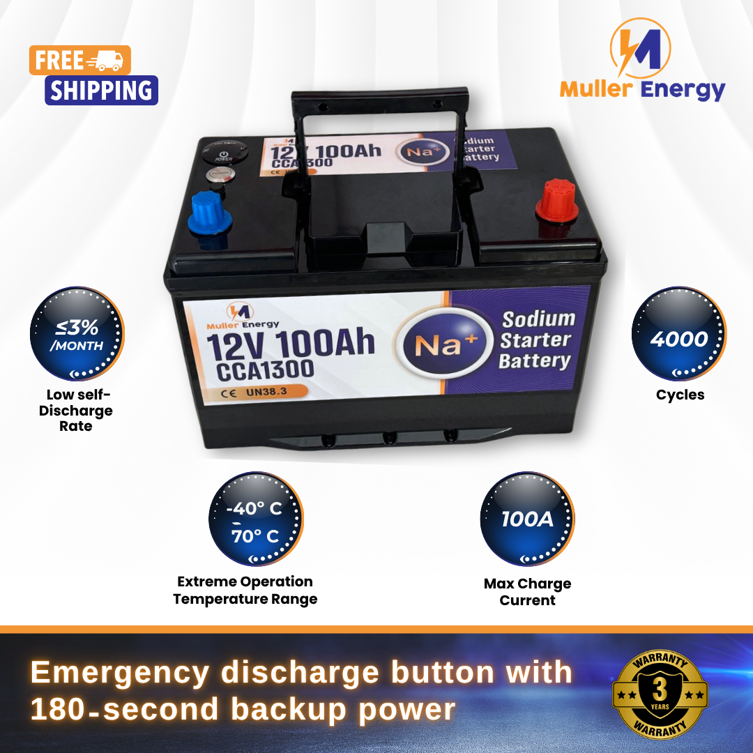 Are Sodium Starter Batteries Safe? Everything You Need to Know 3 100Ah Sodium Starter Battery
