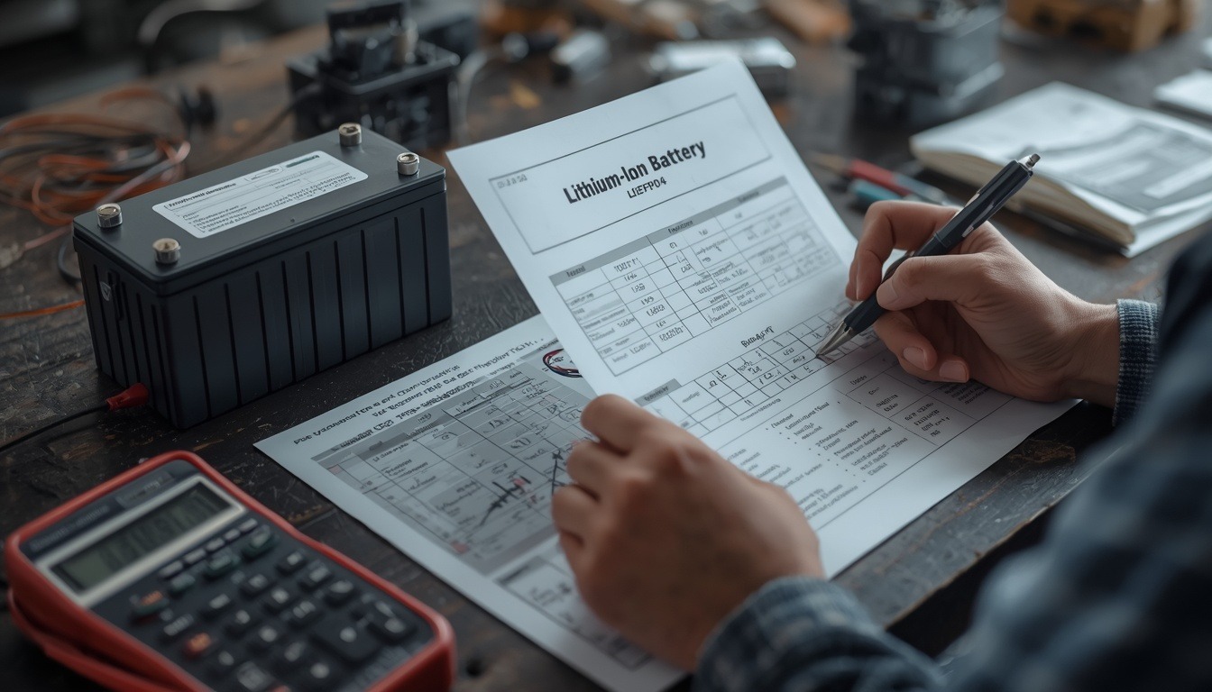 How to Read a Lithium-Ion Battery Specification Sheet